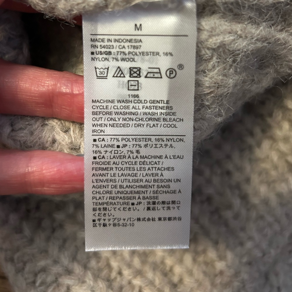Banana Republic Factory Chunky Funnel-Neck Pullover - Picture 5 of 11